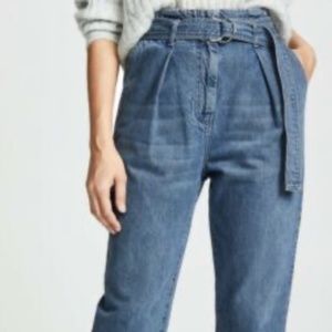 Iro Jeans with D-ring belt